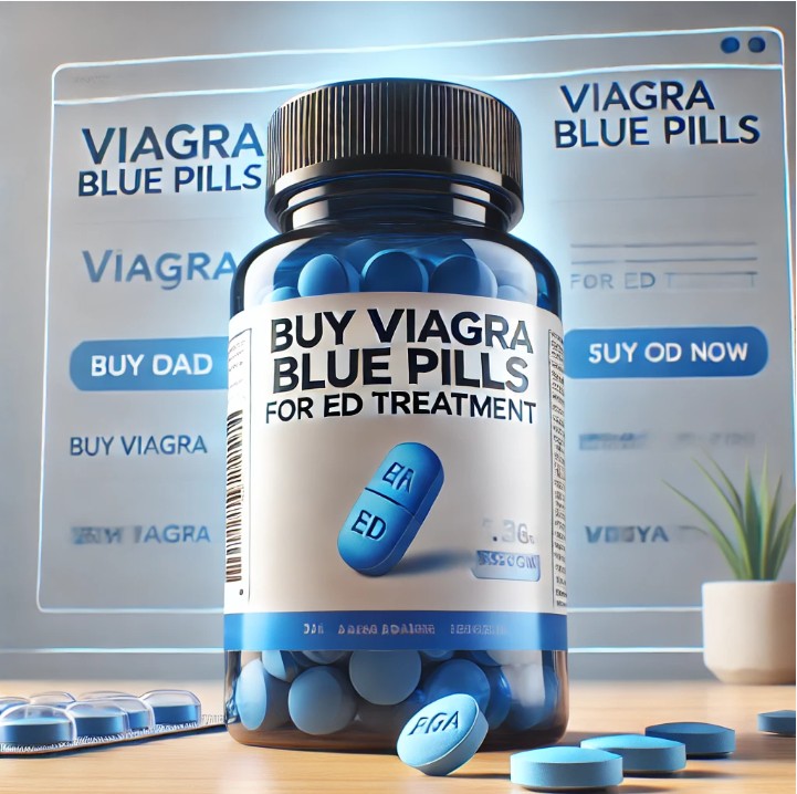 Buy Viagra Blue Pills for ED Treatment - Effective and safe