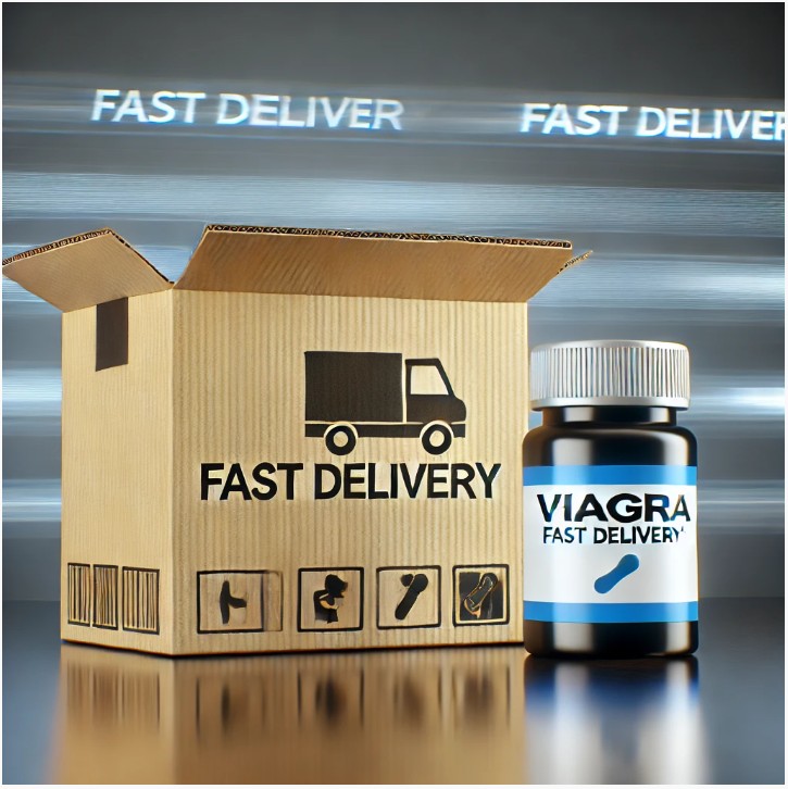 Viagra and fast delivery box