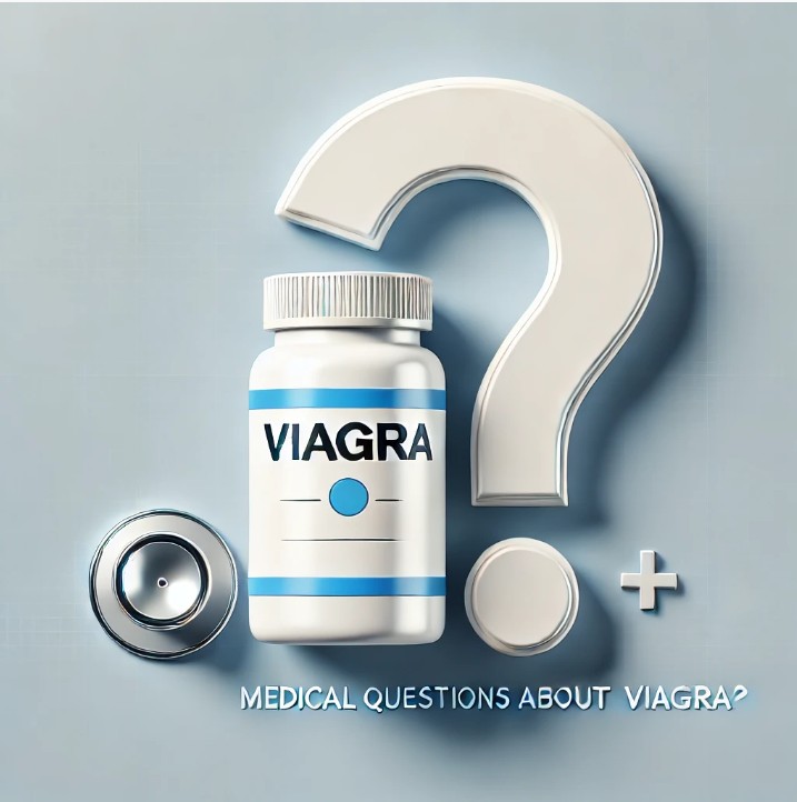 Viagra bottle with clean background